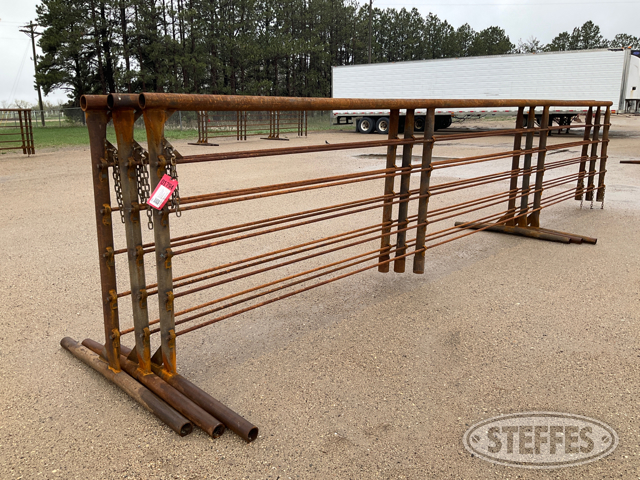 (3) Free standing cattle fences
